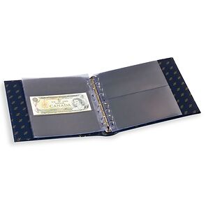 Banknoten-Album NUMIS, Classic-Design, blau