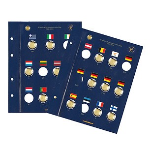 Münzblätter VISTA '30 Jahre EU-Flagge', 2er Pack