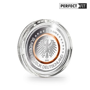 Münzkapseln ULTRA Perfect Fit  für deutsche 5 Euro (27,25 mm), 100er-Pack