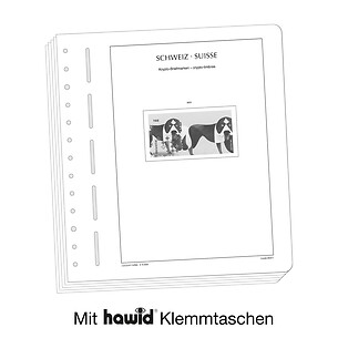 Leuchtturm Nachtrag mit Klemmtaschen Schweiz Crypto-Marken 2023
