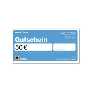 Geschenk-Gutschein LEUCHTTURM 50 Euro