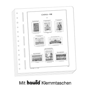 Leuchtturm Vordruckblätter mit Klemmtaschen China