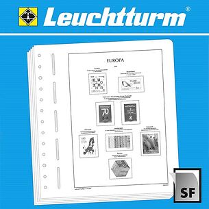 Leuchtturm Vordruckblätter Europa Mitläufer