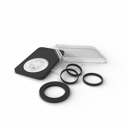 Quickslab Münzkapseln 16 – 41 mm, 6er Pack