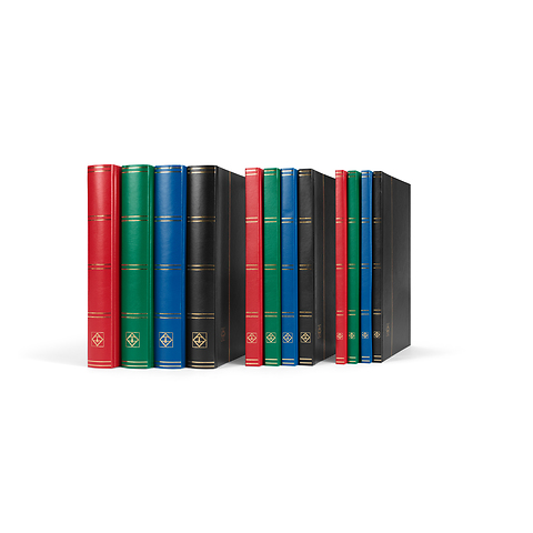 Basic Unwattierte Einsteckbücher, schwarze Seiten