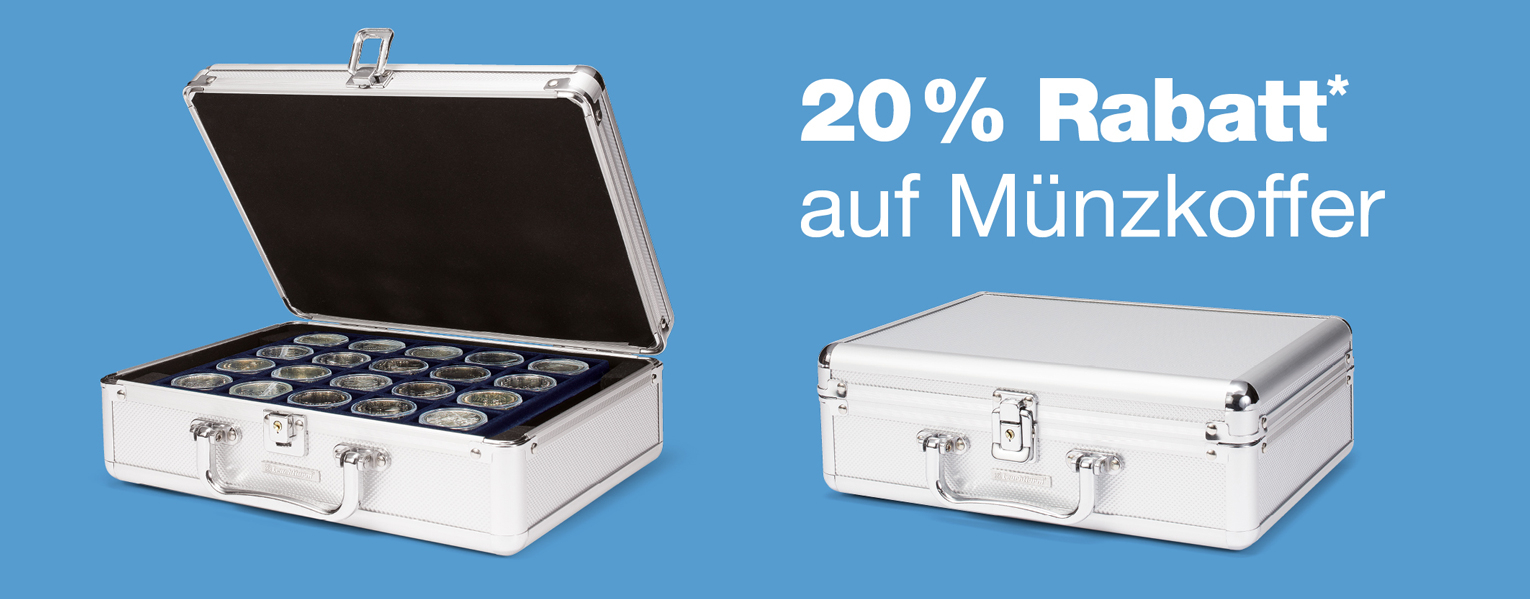 Monatsangebot Münzkoffer