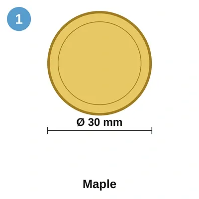 Maple, Ø 30 mm