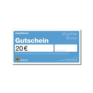 Geschenk-Gutschein LEUCHTTURM 20 Euro