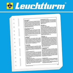 LEUCHTTURM MEMO-Blätter Deutschland