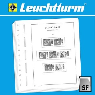 LEUCHTTURM SF-Vordruckblätter Bundesrepublik Deutschland Zusammendrucke