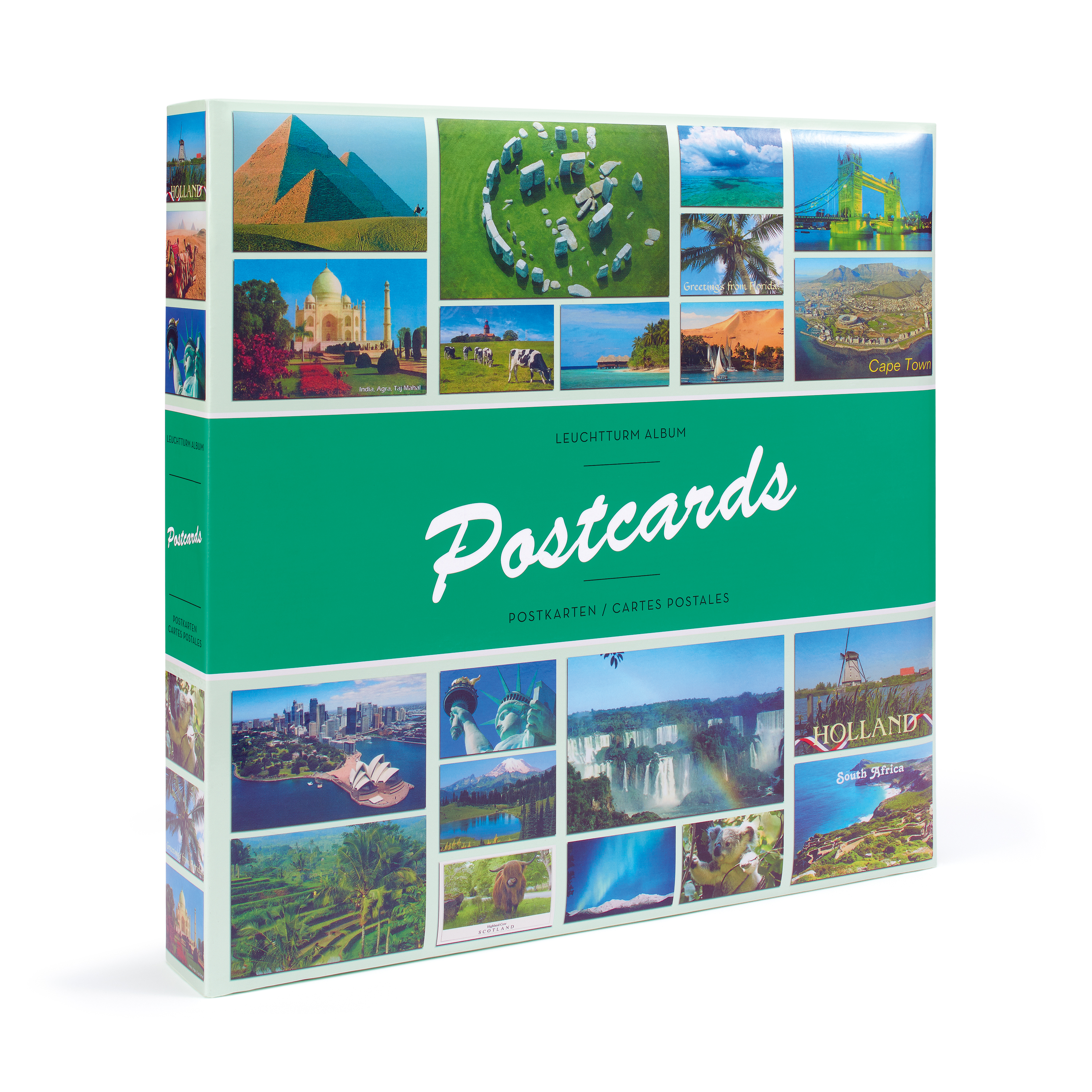 Leuchtturm Album für 600 historische Postkarten 348003 mit 50 Klarsichthüllen 