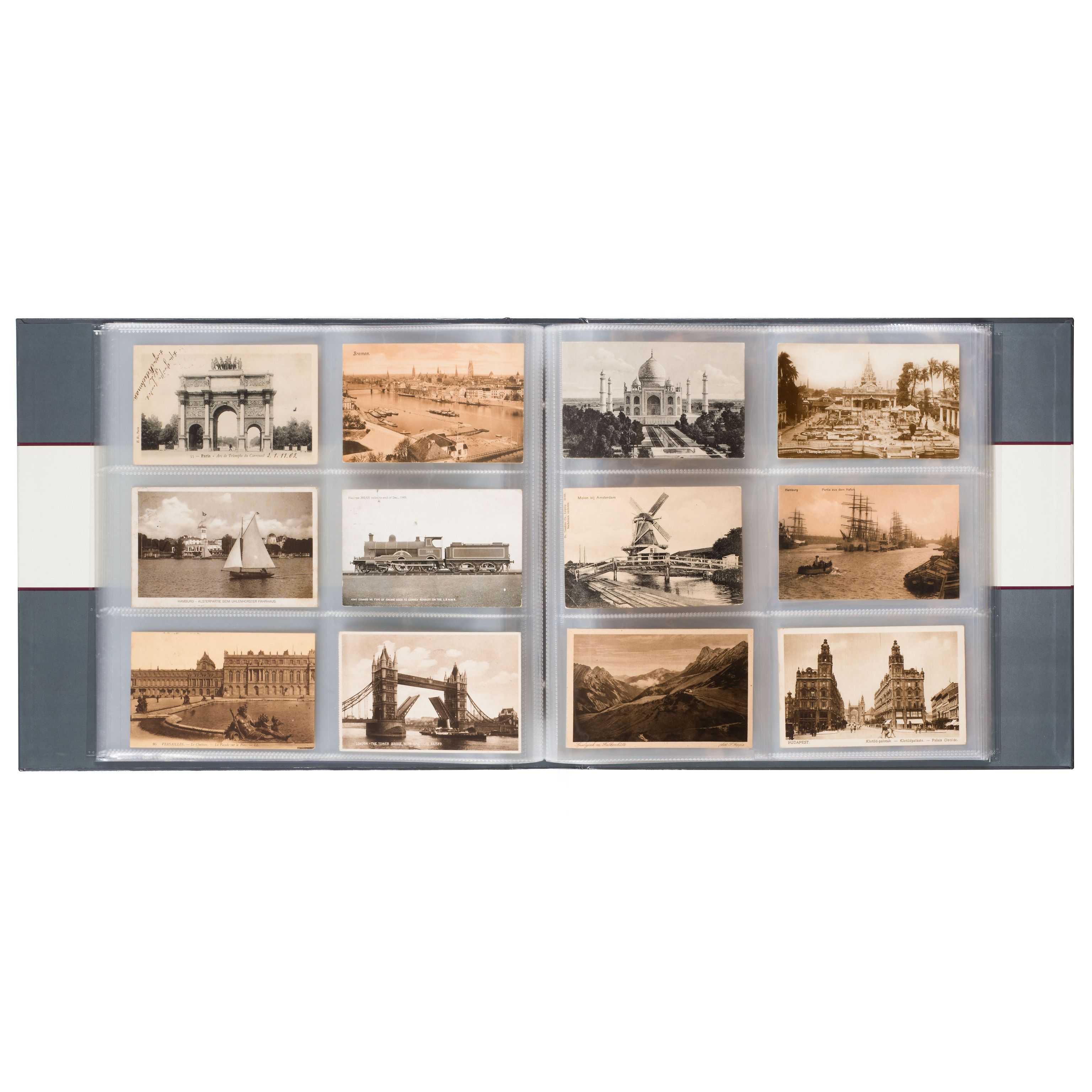 600 historische Ansichtskarten hier wählen Leuchtturm Postkarten-Album f.200 od 