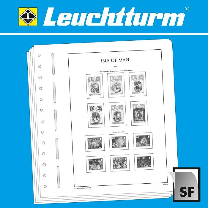 Leuchtturm Nachtrag mit Klemmtaschen Isle of Man 2025