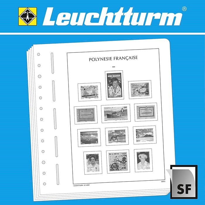 Leuchtturm Nachtrag mit Klemmtaschen Französisch Polynesien 2025
