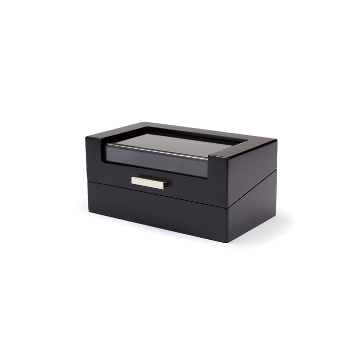 Tempor Uhrenbox, 3er, schwarz
