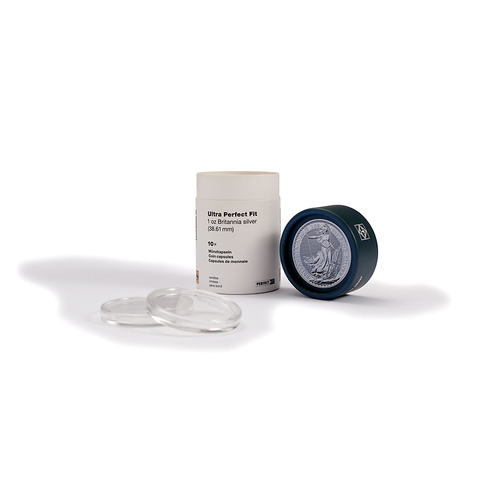 Ultra Perfect Fit Münzkapseln für 1 oz. Britannia Silber (38.61 mm), 10er-Pack