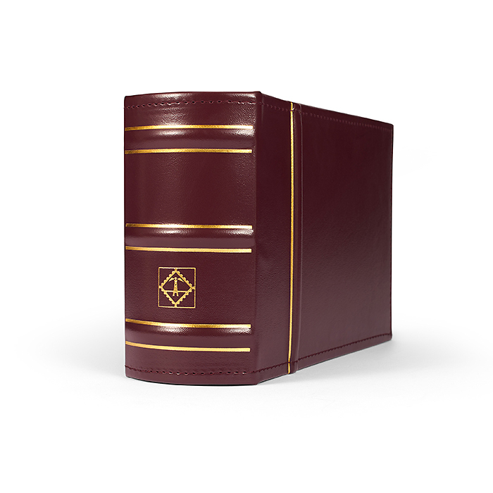 Album für 100 FDC oder Briefe in C6, rot