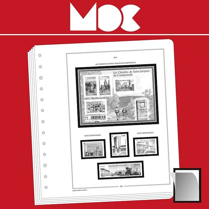 MOC SF-Vordruckblätter Frankreich Markenheftchen 2000-2010