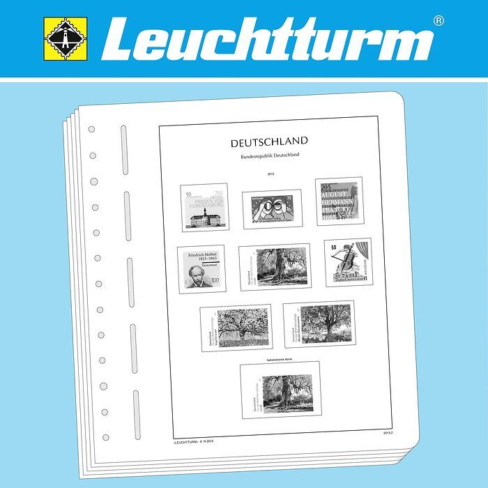 LEUCHTTURM Vordruckblätter Berlin 1985-1990