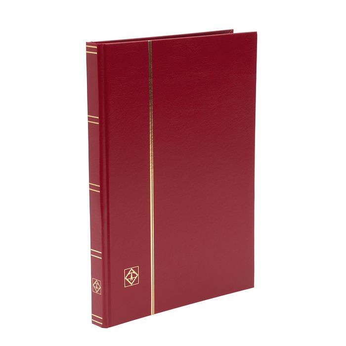 Einsteckbuch BASIC, DIN A4, 32 schwarze Seiten, unwattierter Einband, rot