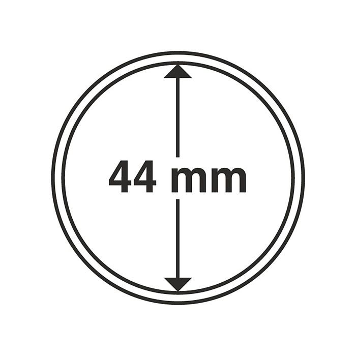 Münzkapseln GRIPS 44 mm, 10er  Pack