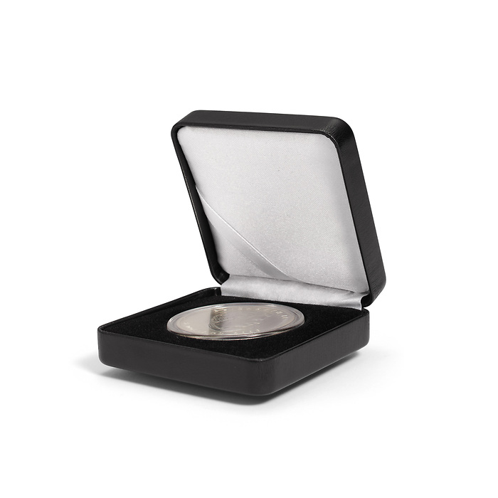 Nobile Münzetui für Ø 44 mm, schwarz