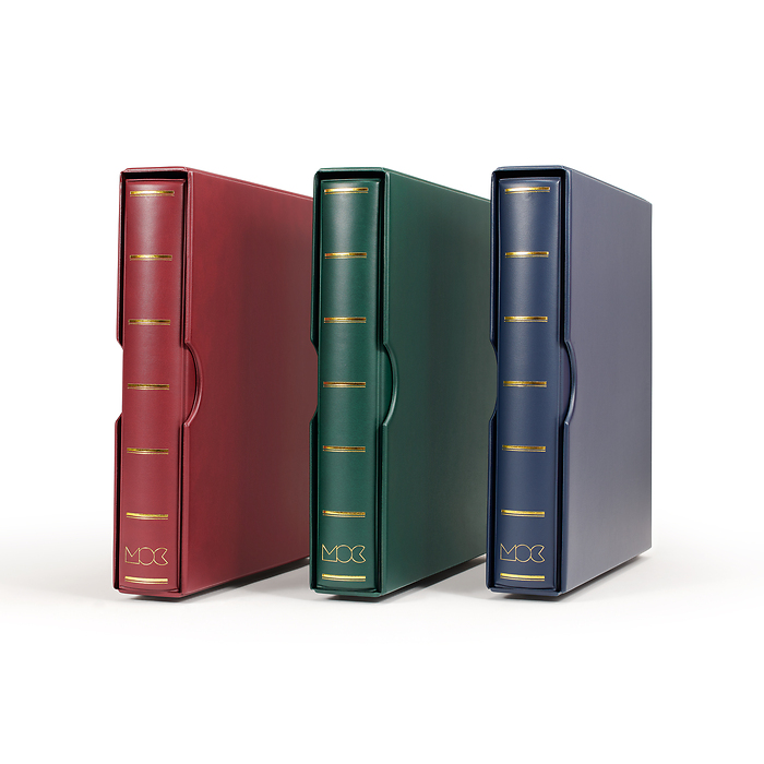 MOC Silhouette Ringbinder, inkl. Schutzkassette, rot