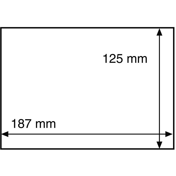 HP Schutzhüllen 187x125 mm, 50er Pack