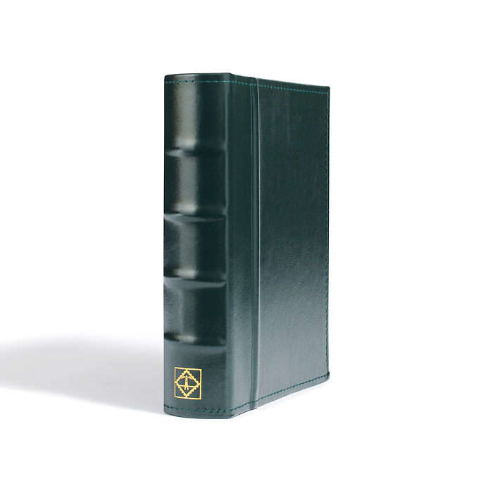 Postkartenalbum Classic Design inkl. 50 klarsichtigen Hüllen, grün