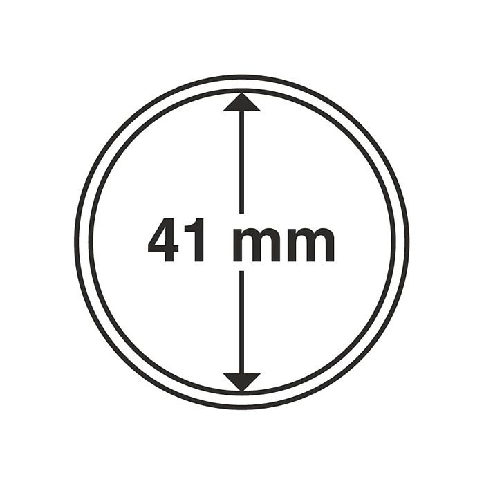 Münzkapseln GRIPS 41 mm, 10er  Pack