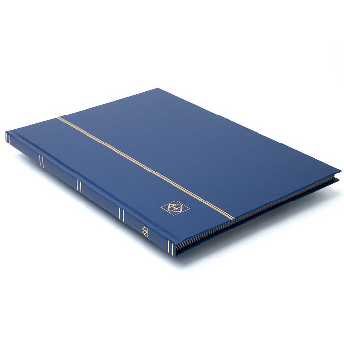 Einsteckbuch BASIC, DIN A4, 16 schwarze Seiten, unwattierter Einband, blau