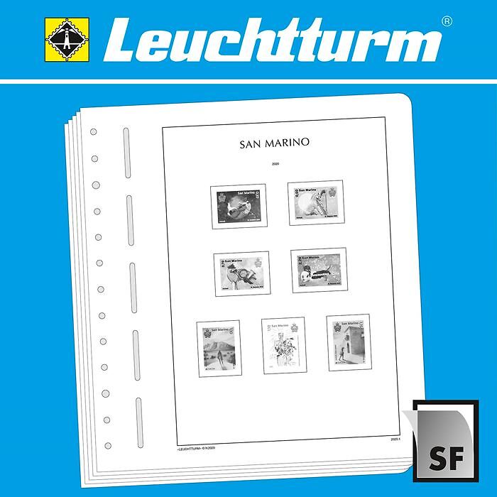 LEUCHTTURM SF-Vordruckblätter San Marino 2010-2019