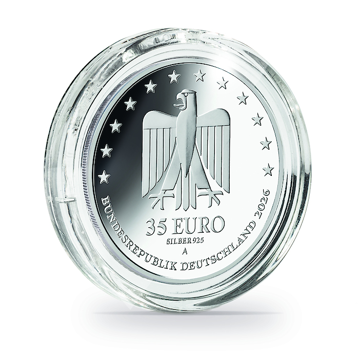 Ultra Perfect Fit Münzkapseln für deutsche 35 Euro (32,50 mm), 10er-Pack