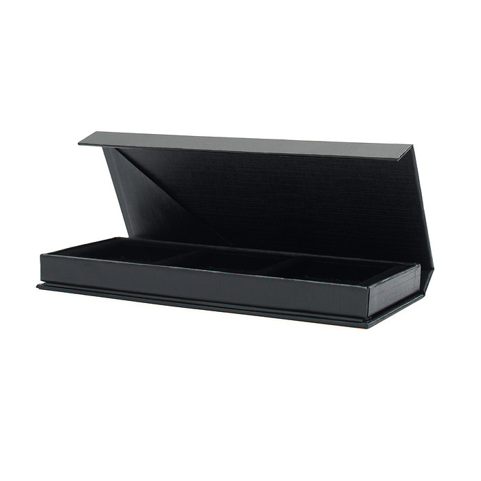 Airbox Münzetui mit Aufstellfunktion für 3 Quadrum Kapseln,  schwarz