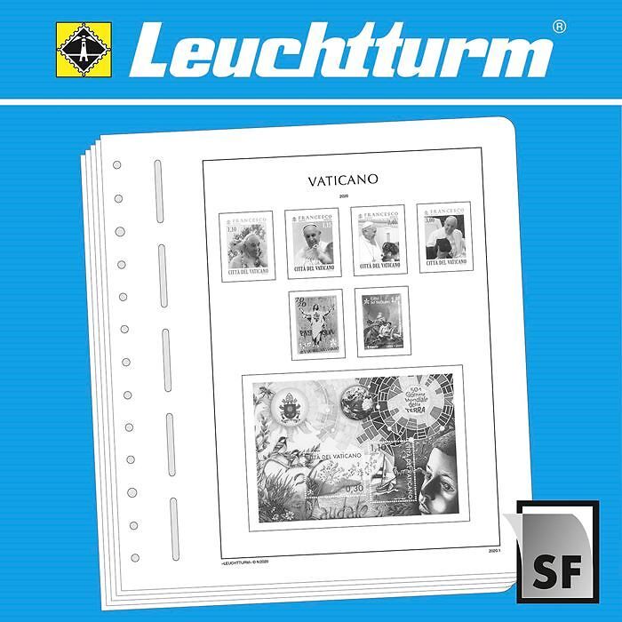 LEUCHTTURM SF-Vordruckblätter Vatikan 2013-2019