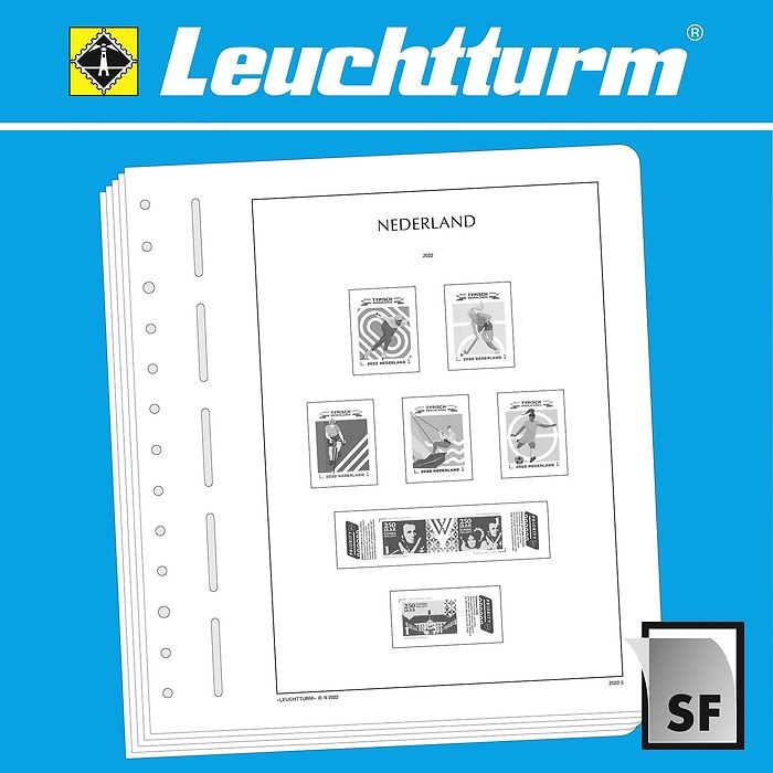 LEUCHTTURM SF-Vordruckblätter Niederlande 2015-2019
