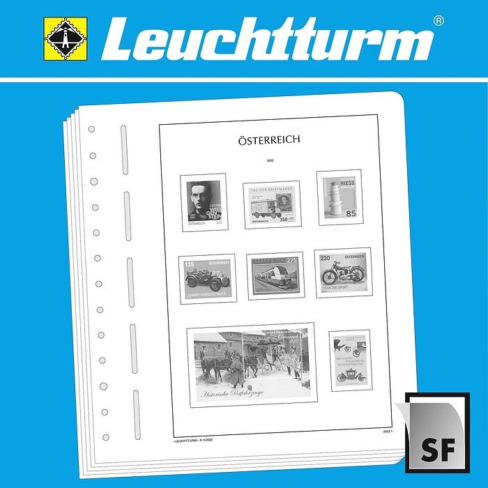 LEUCHTTURM SF-Vordruckblätter Österreich 2015-2019