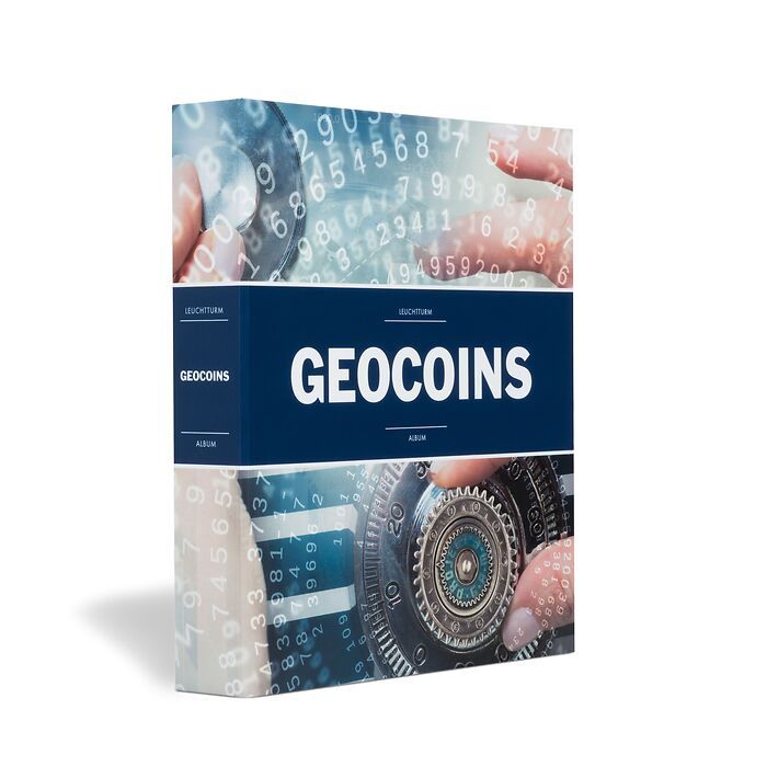 Album für Geocoins und TBs, inkl. 5 Hüllen