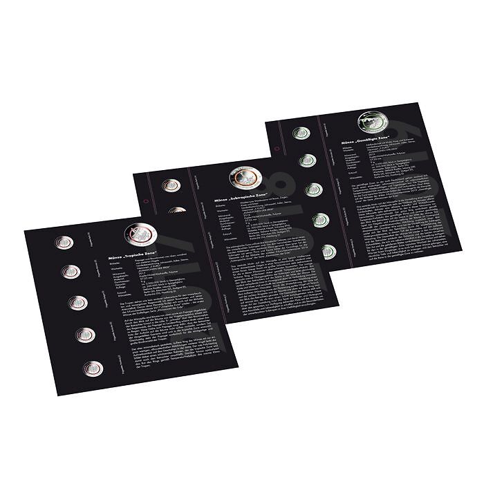Nachtrag 2020 'Subpolare Zone' für Vordruckalbum Deutsche 5-Euro-Sammlermünzen, Band 1