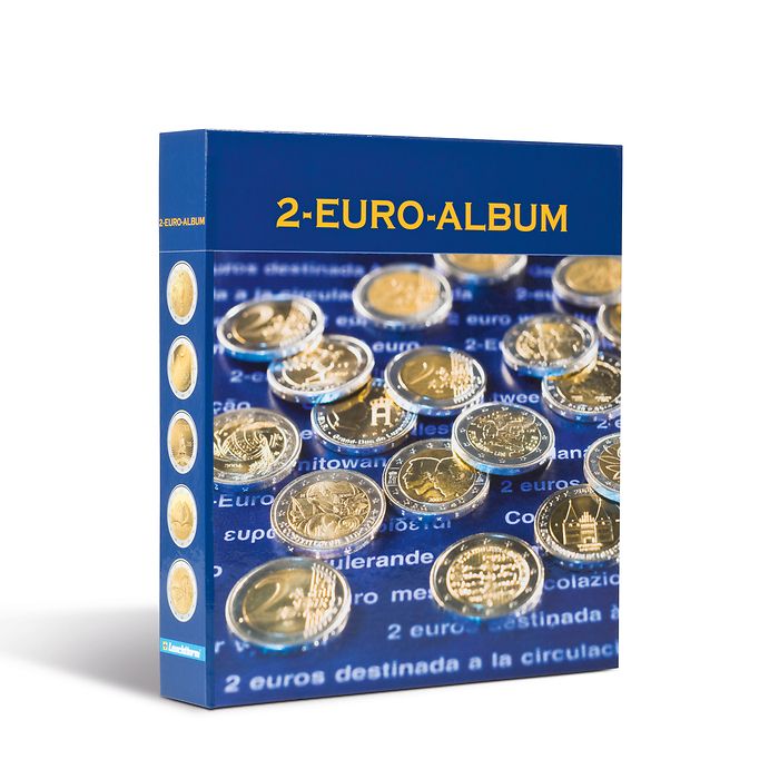 NUMIS-Binder für 2-Euro-Gedenkmünzen aller Euro-Länder, neutral ohne Inhalt