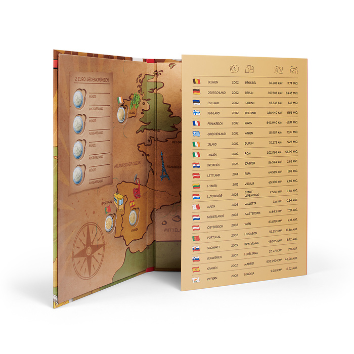 Presso Münzalbum 'Kids'  für 24x 2-Euro-Münzen