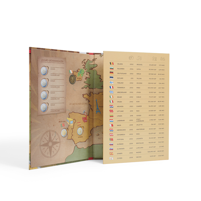 Presso Münzalbum 'Kids'  für 25x 2-Euro-Münzen