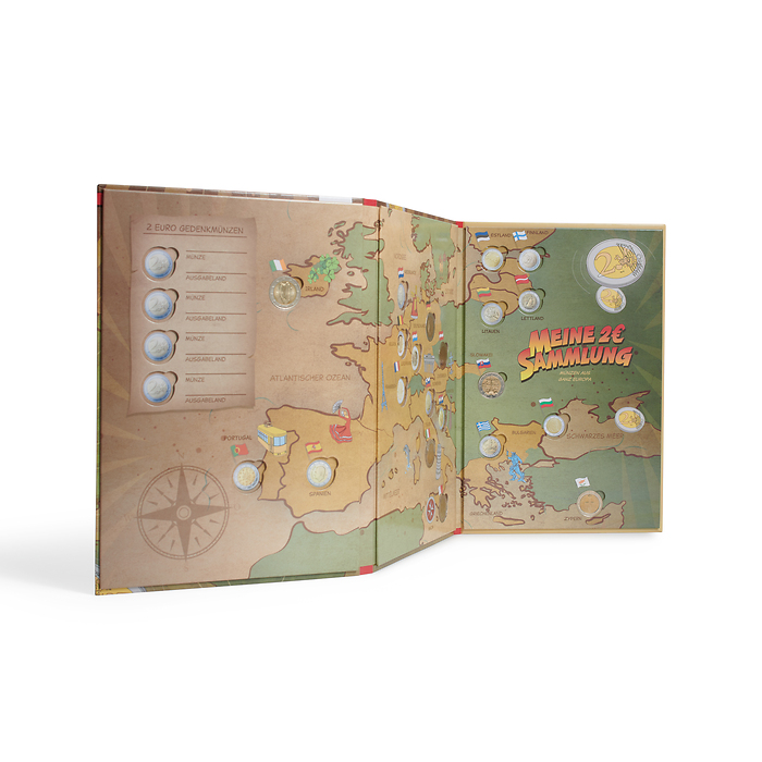 Presso Münzalbum 'Kids'  für 25x 2-Euro-Münzen