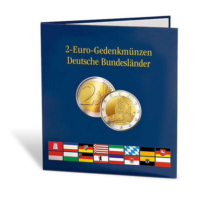 Münzalbum PRESSO für 2-Euro-Münzen 'Deutsche Bundesländer'