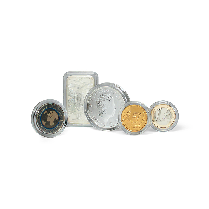 Ultra Perfect Fit Münzkapseln  für 1 oz. Silver Dragon Rectangular (47,6 x 27,6 mm), 100er