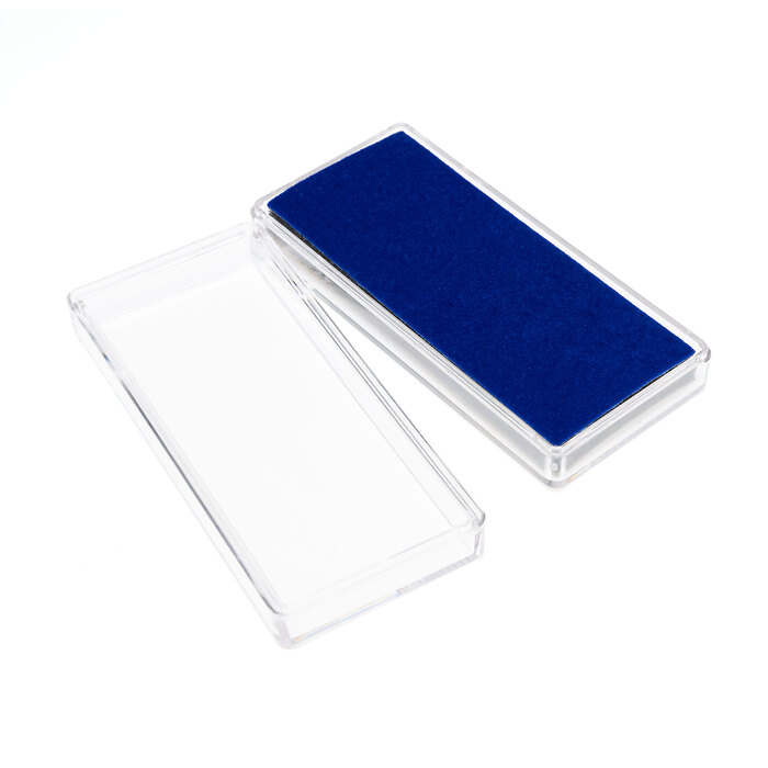 Kapsel für Orden S, 98 x 44 x  22 mm, blau, 5er Pack