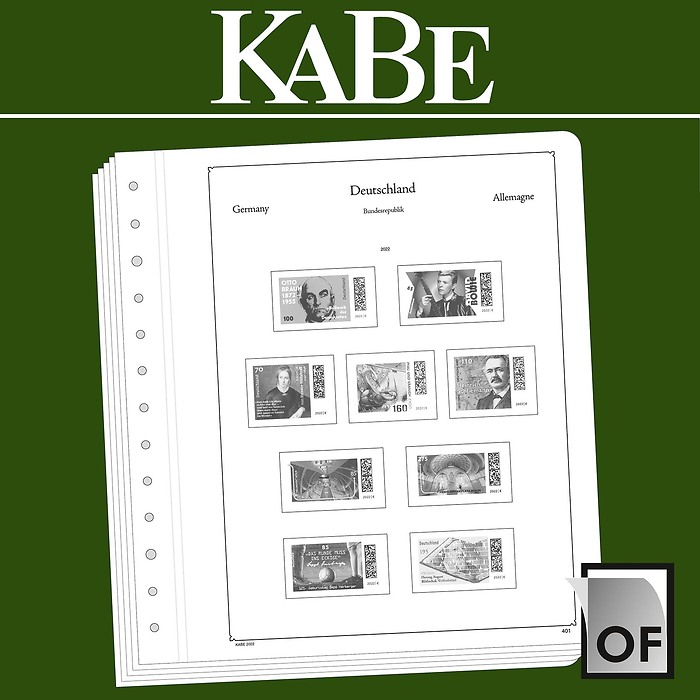 KABE OF-Nachtrag Bundesrepublik Deutschland 2022