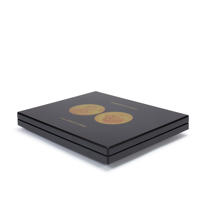 Volterra Uno - Münzkassette für 30 Goldmünzen „American Eagle“ in Kapseln