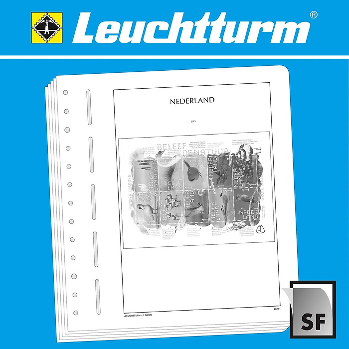 Leuchtturm Nachtrag mit Klemmtaschen Niederlande 2023