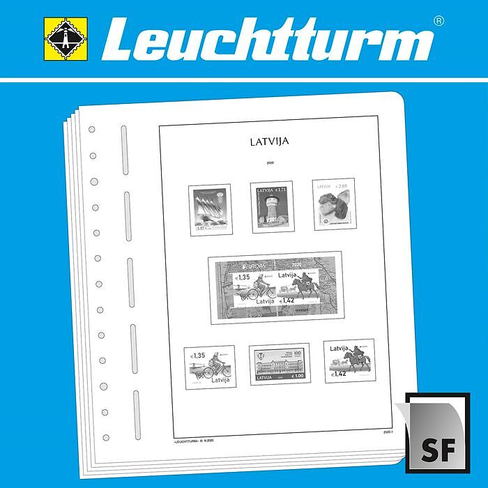 Leuchtturm Nachtrag mit Klemmtaschen Lettland 2023